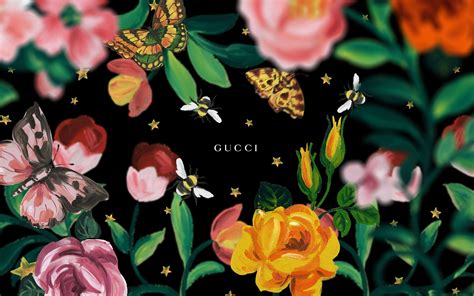 gucci floral wallpaper|gucci aesthetic wallpaper.